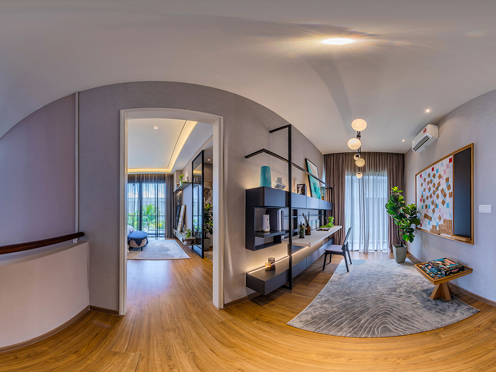 360&deg; panoramic VR display support